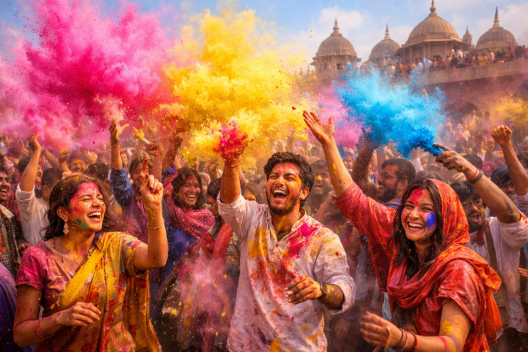होली 2026 रंगों का त्योहार