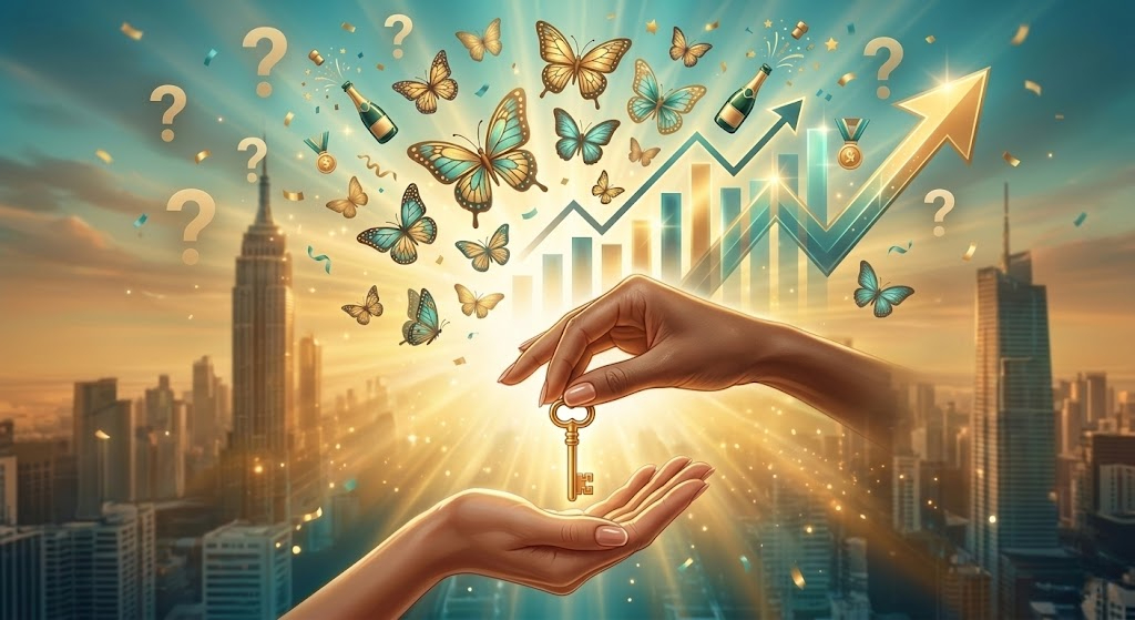 Give To Gain theme women empowerment opportunity concept