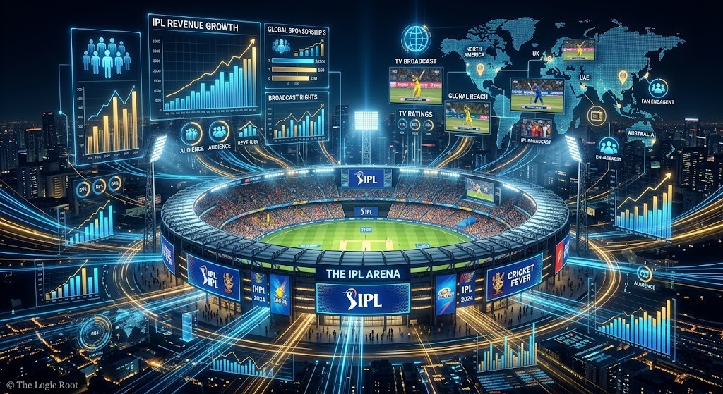 IPL global popularity and cricket league business growth