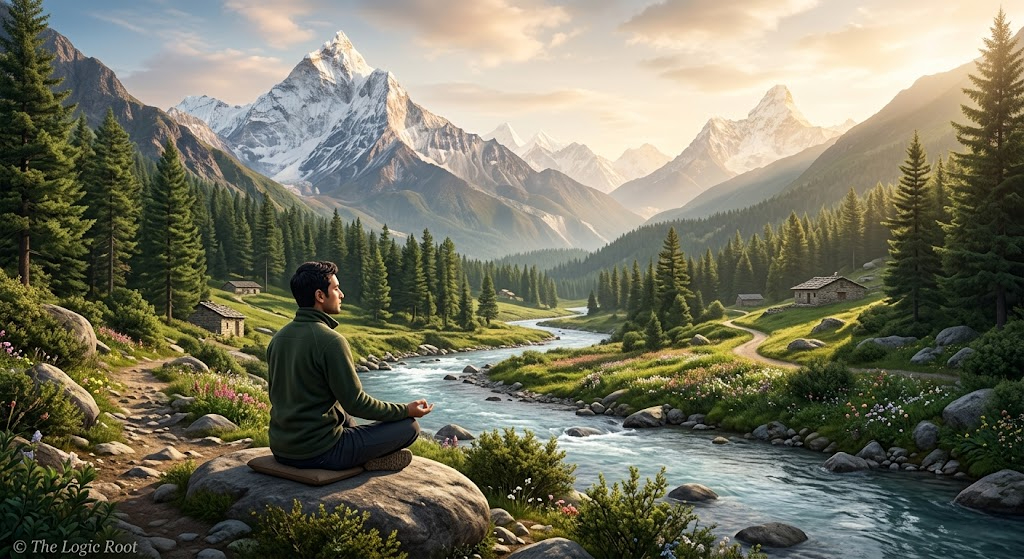 प्रकृति के बीच मानसिक शांति