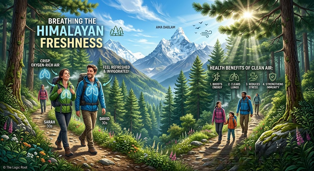 पहाड़ों की शुद्ध हवा और स्वास्थ्य लाभ