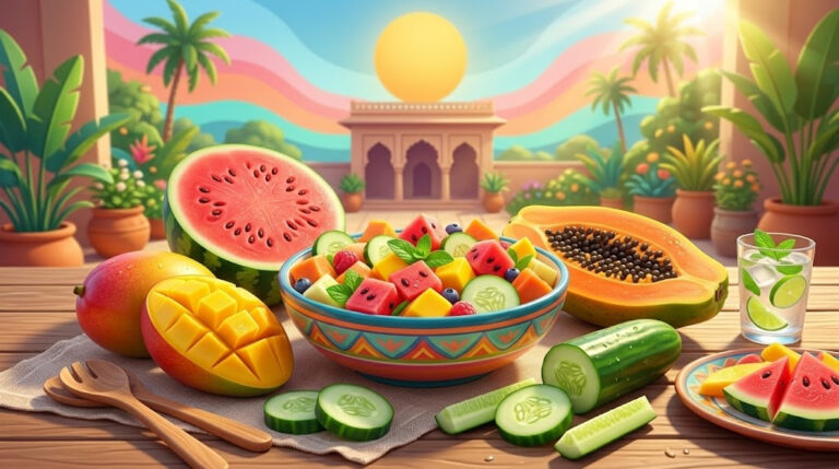 fresh summer fruits for healthy diet