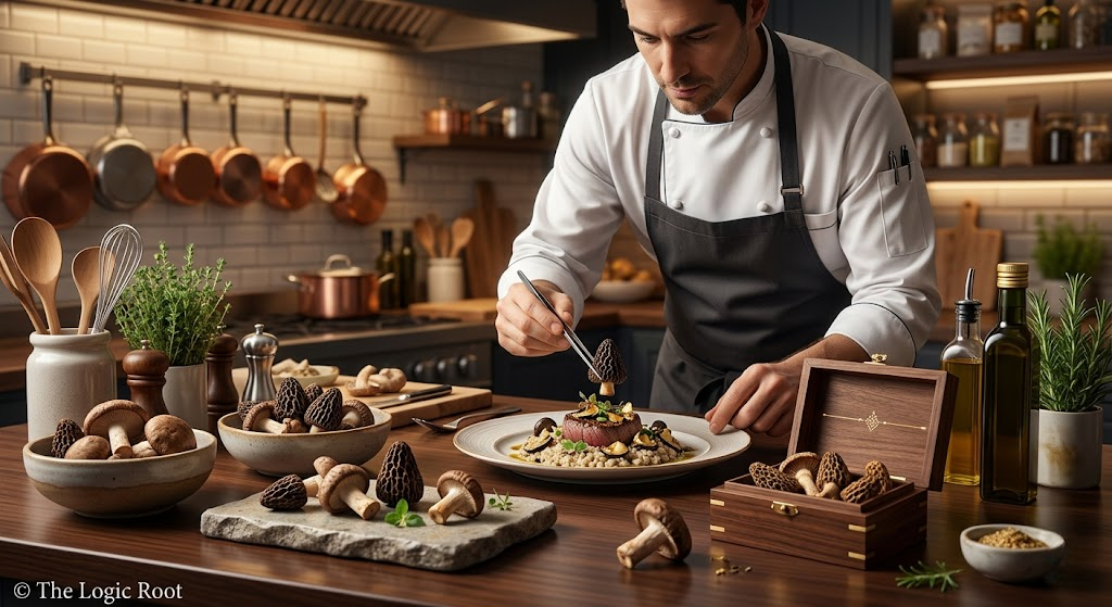 Himalayan Gucchi Mushroom से बना प्रीमियम व्यंजन