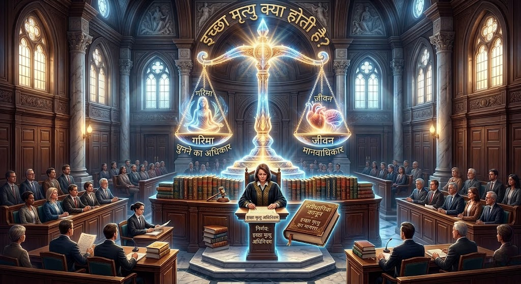 right to die with dignity court decision illustration