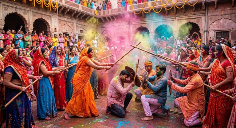 बरसाना की लठमार होली