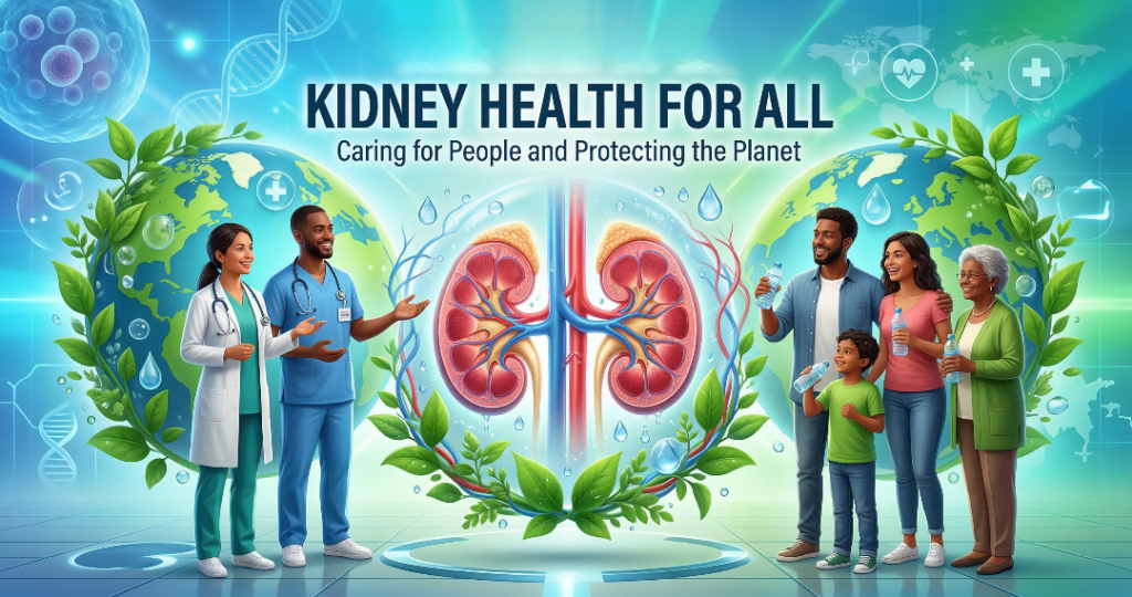 world kidney day 2026 theme kidney health for all people and planet