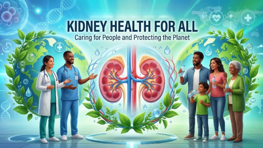 world kidney day 2026 theme kidney health for all people and planet
