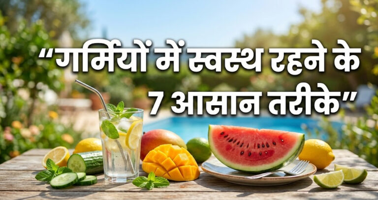 गर्मियों में स्वस्थ रहने के तरीके