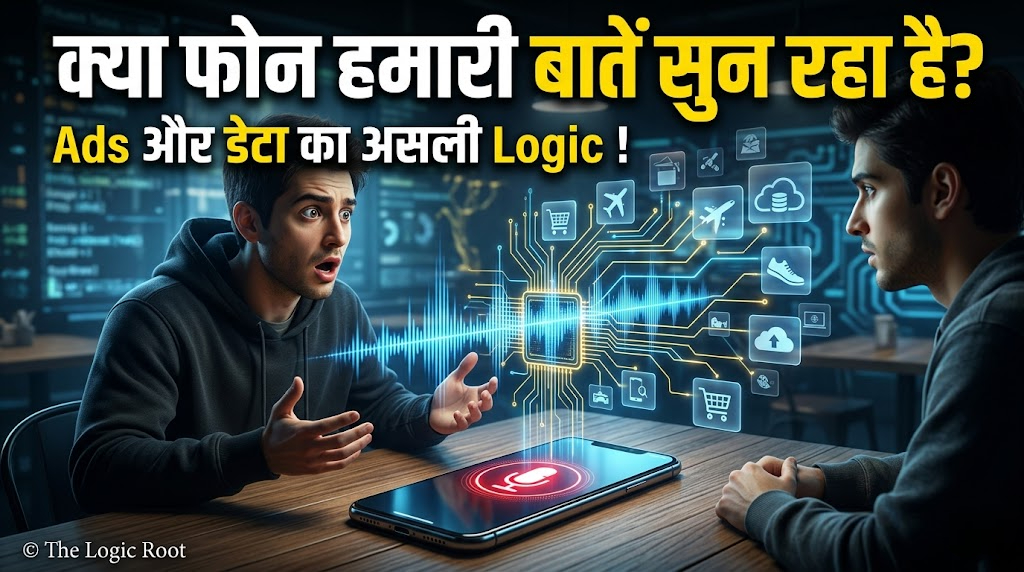 स्मार्टफोन हमारी बातें सुन रहा है AI और Ads डेटा ट्रैकिंग