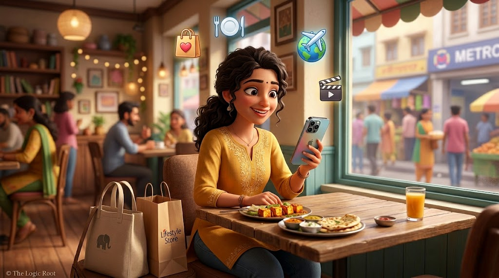 30 percent wants lifestyle spending shopping travel food India