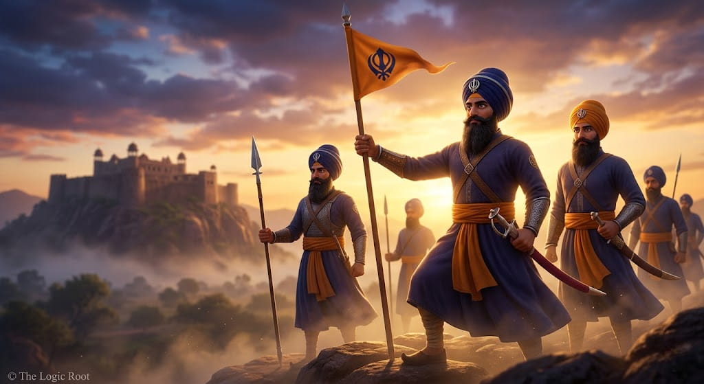 Khalsa Panth Sikh warriors 1699 Guru Gobind Singh Baisakhi history