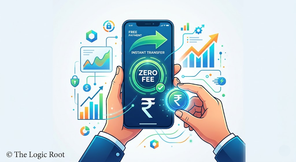 UPI zero charges logic India