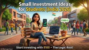 Small investment ideas for students in India starting with ₹100