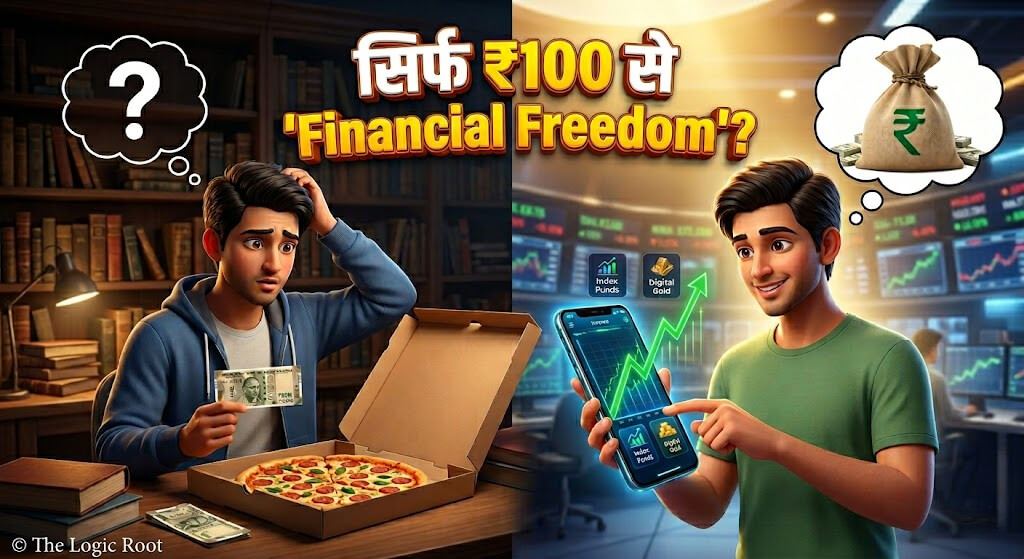 Student starting small investment with ₹100 SIP