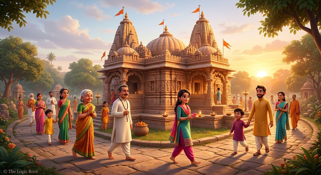 मंदिर की परिक्रमा करने की परंपरा