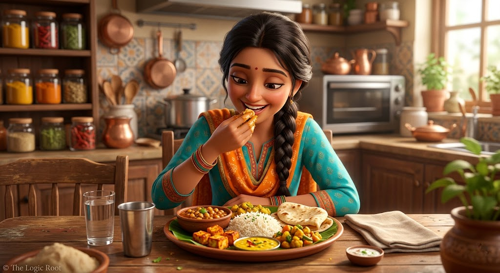 हाथ से खाना खाने की परंपरा