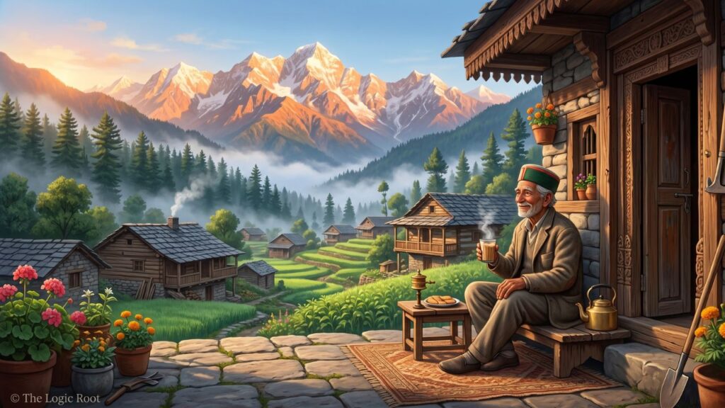 “Himachali slow living and mental peace”