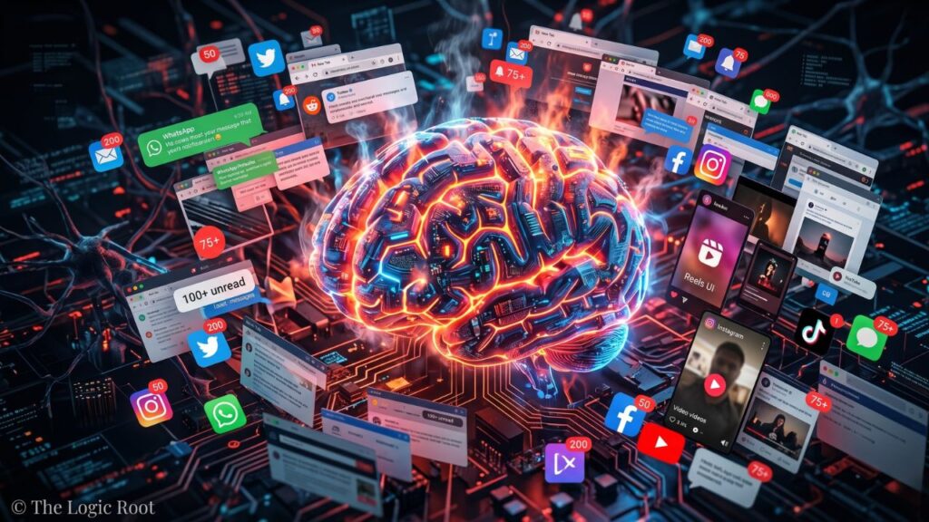“Information overload affecting human brain”