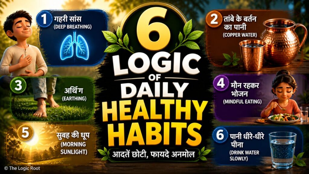 Logic of daily healthy habits