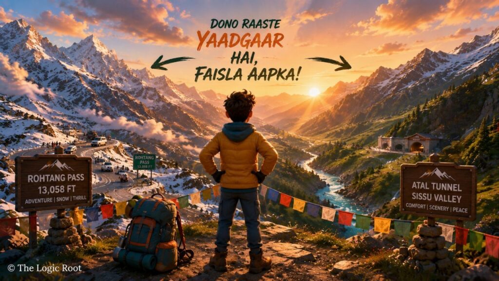 Rohtang Pass vs Atal Tunnel: Which Route Should You Choose?