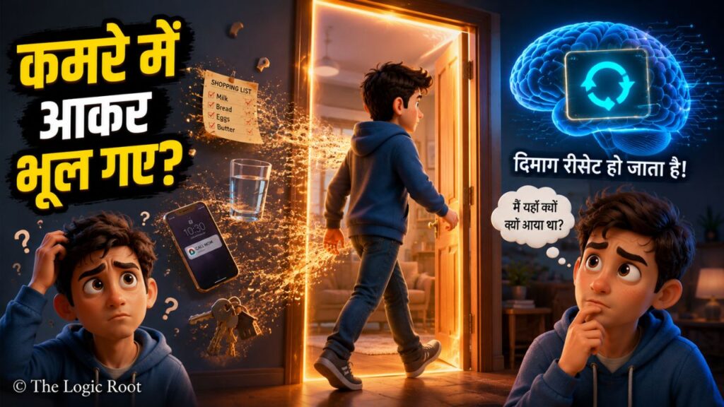 "कमरे में जाते ही सब क्यों भूल जाते हैं? दिमाग का ये सीक्रेट जानिए!"
