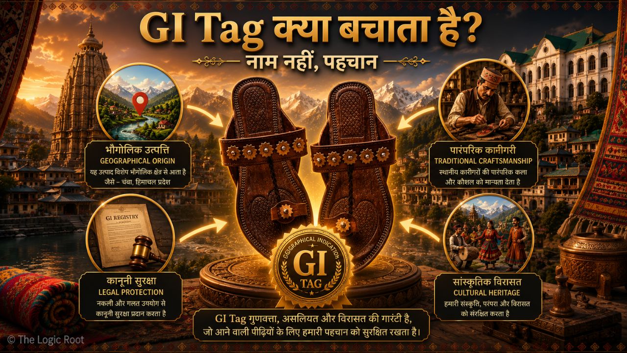 GI Tag protection of Chamba Chappal traditional handicraft