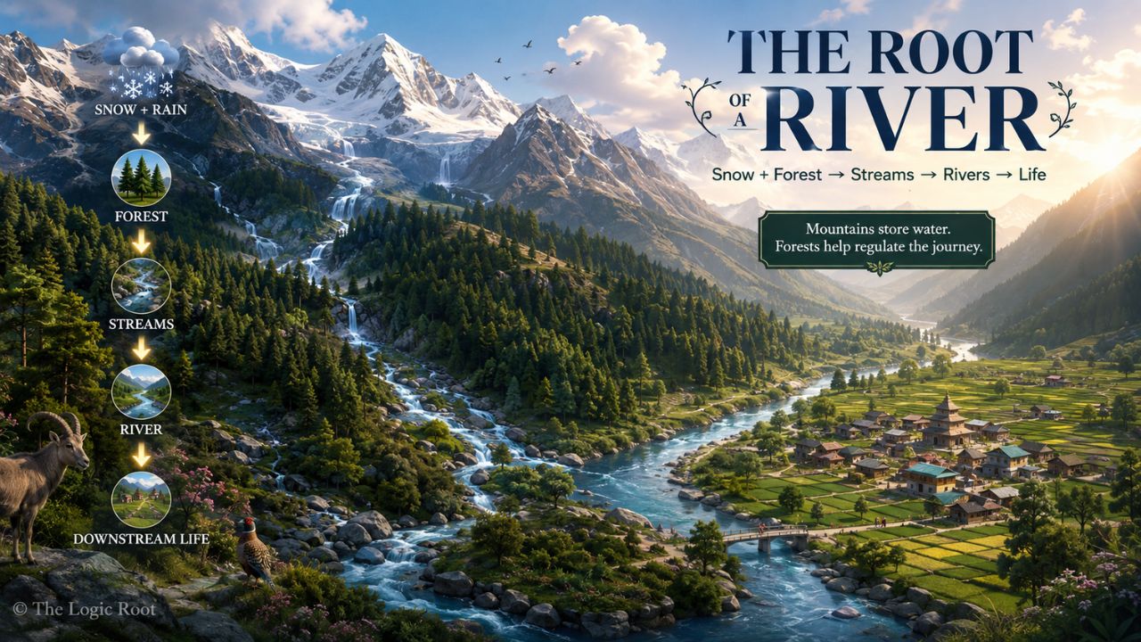 Great Himalayan National Park forest water river ecosystem connection
