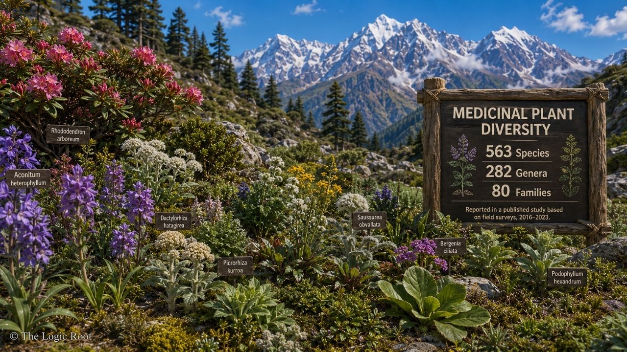 Inderkila National Park medicinal plants biodiversity Kullu Himachal Pradesh