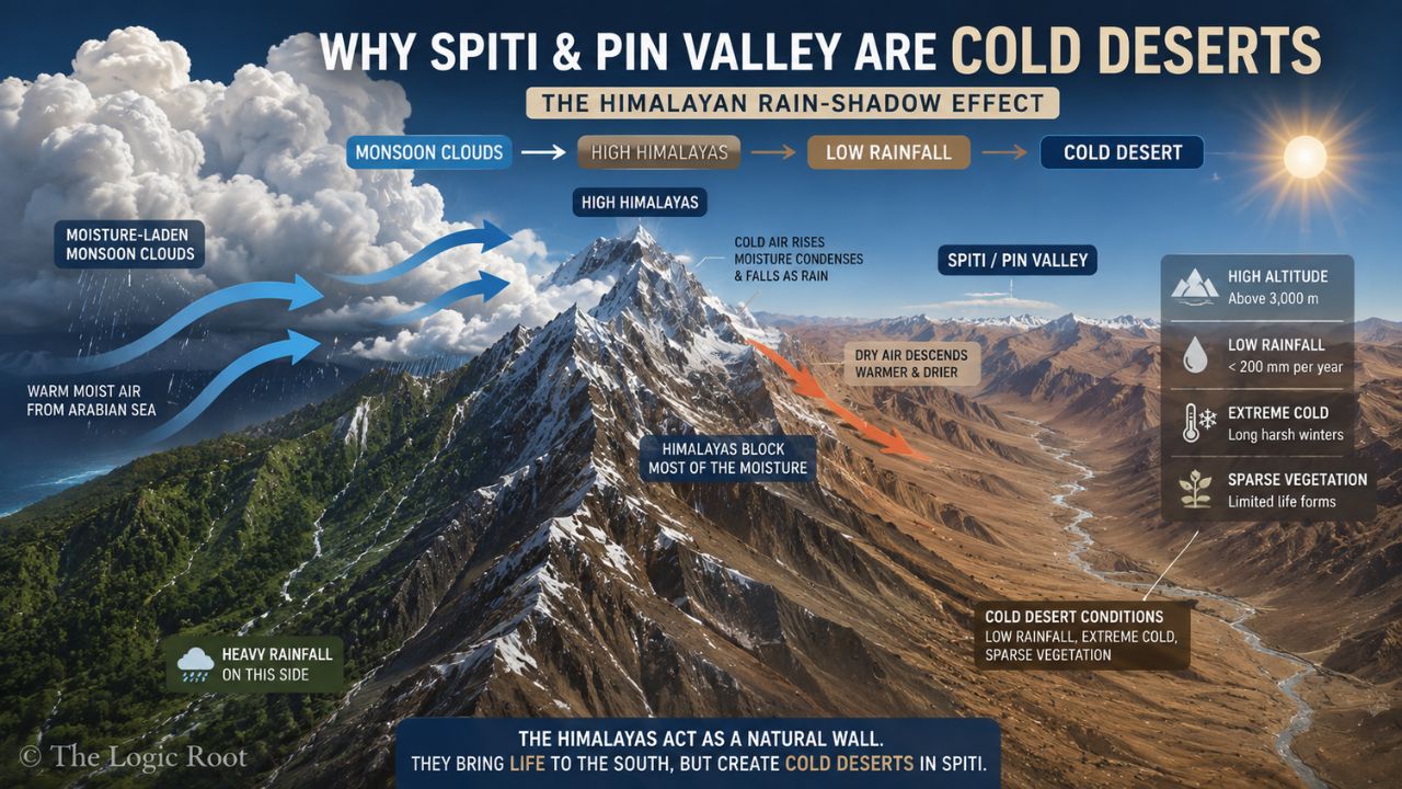 Spiti cold desert ecosystem