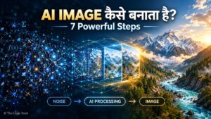 AI Image कैसे बनाता है AI image generation process