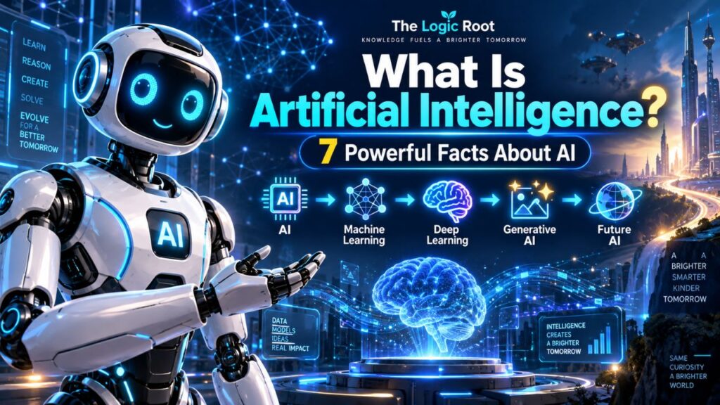 Artificial Intelligence AI technology ka visual representation