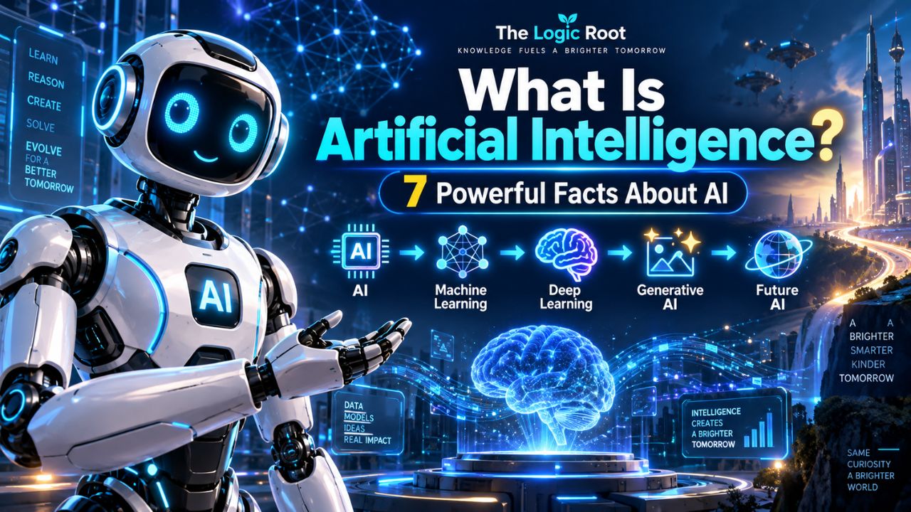 Artificial Intelligence AI technology ka visual representation