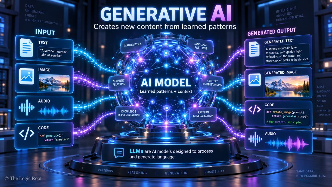 Generative AI और Large Language Models कैसे काम करते हैं