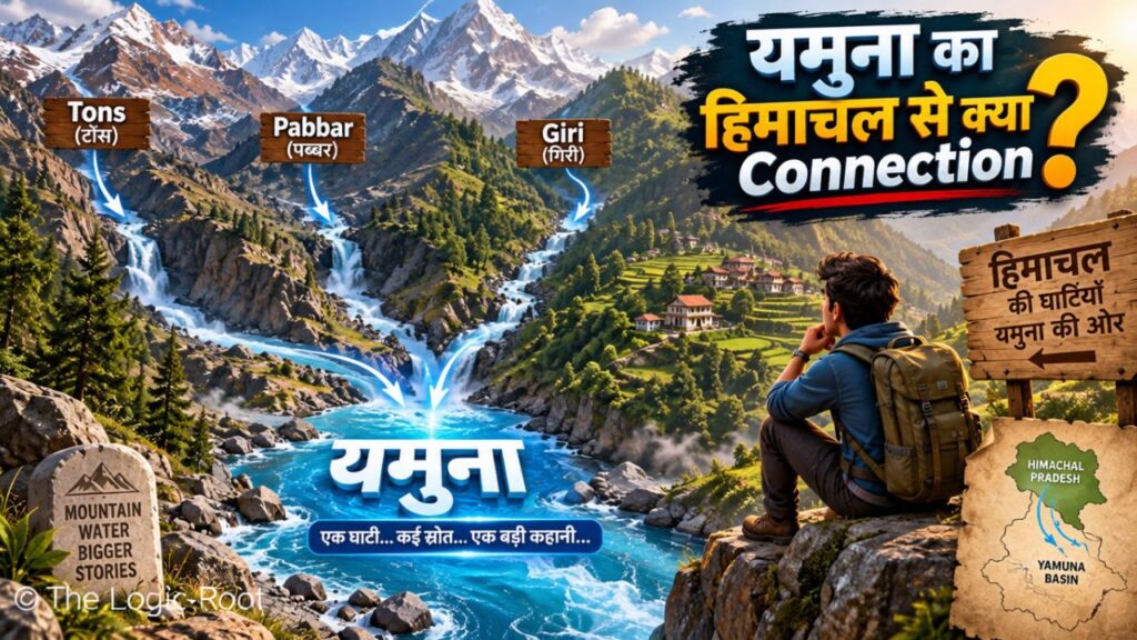 Yamuna River drainage system connected with southeastern Himachal Pradesh