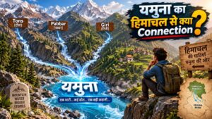 Yamuna River drainage system connected with southeastern Himachal Pradesh