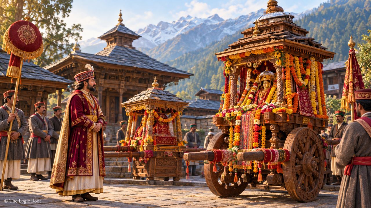 Historical origins of Kullu Dussehra and Raja Jagat Singh's connection with Raghunath Ji
