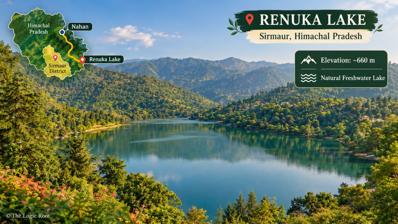 Renuka Lake in Sirmaur Himachal Pradesh